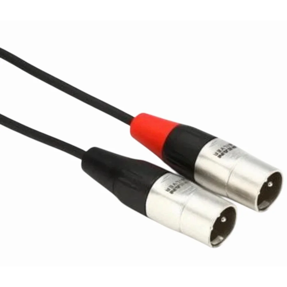 Hosa‎ HMX-003Y Pro Stereo Breakout Cable - 3.5mm TRS to Dual XLR